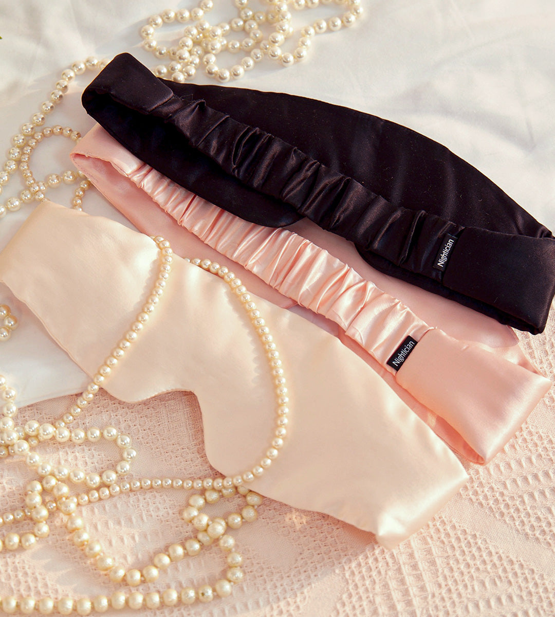 Uyku Maskesi Göz Bandı %100 İpek | 7 Renk Seçeneği