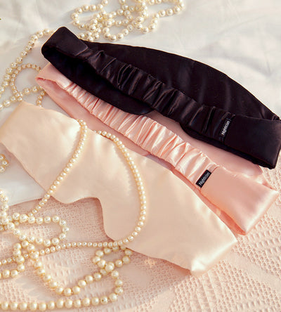 Uyku Maskesi Göz Bandı %100 İpek | 7 Renk Seçeneği