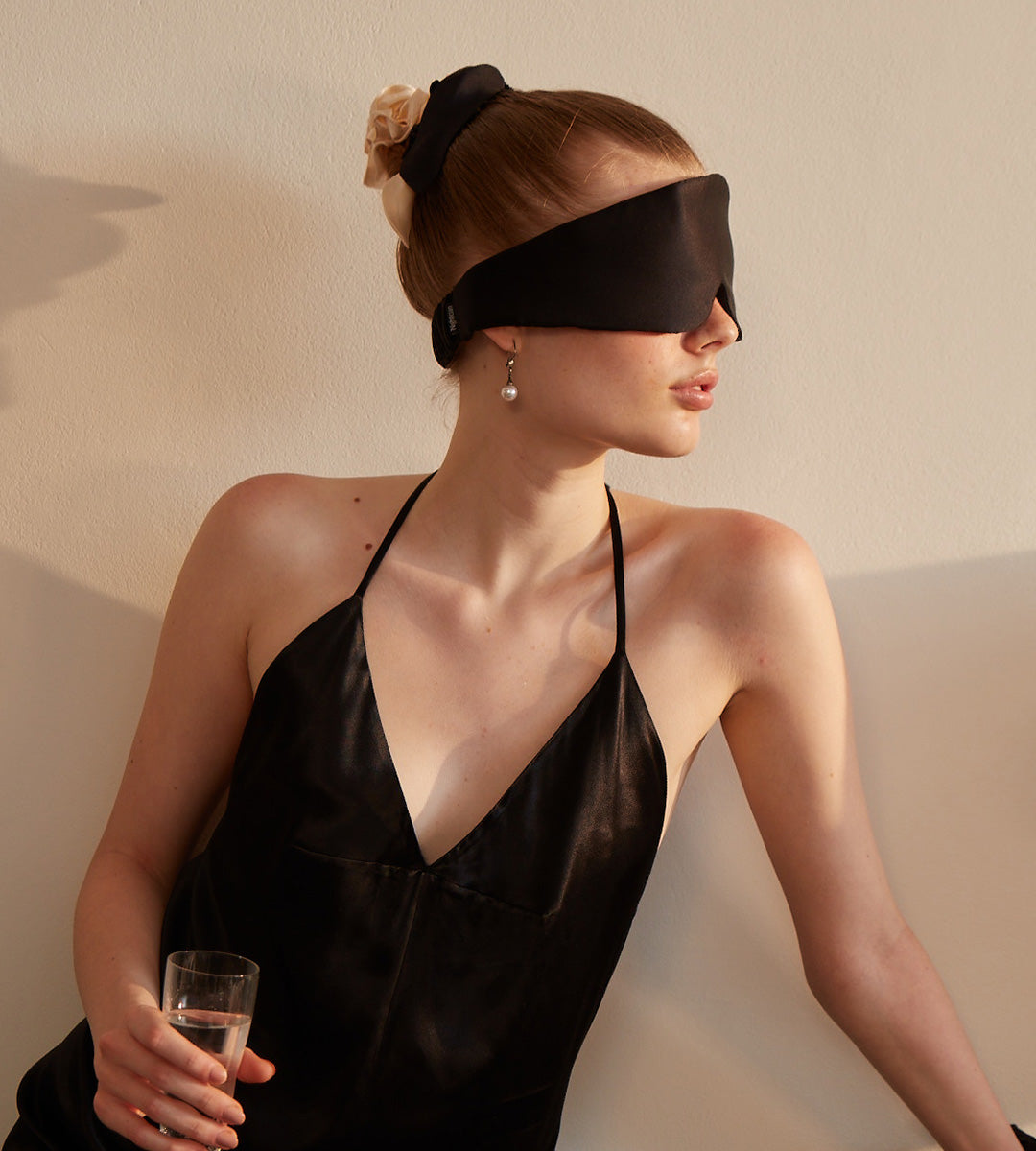 Uyku Maskesi Göz Bandı %100 İpek | 7 Renk Seçeneği