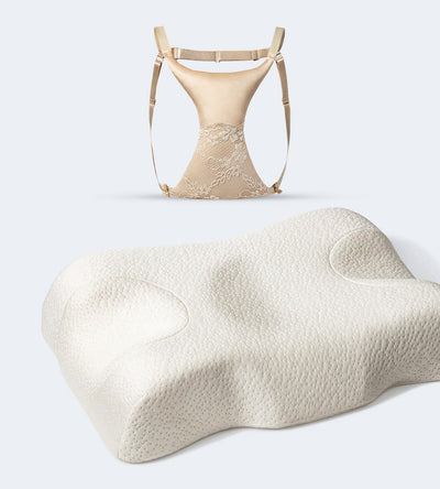 Kırışıklık Önleyici Ortopedik Güzellik Yastığı + Göğüs Arası Dekolte Bölgesi Kırışıklık Önleyici Ortopedik Yastık Seti