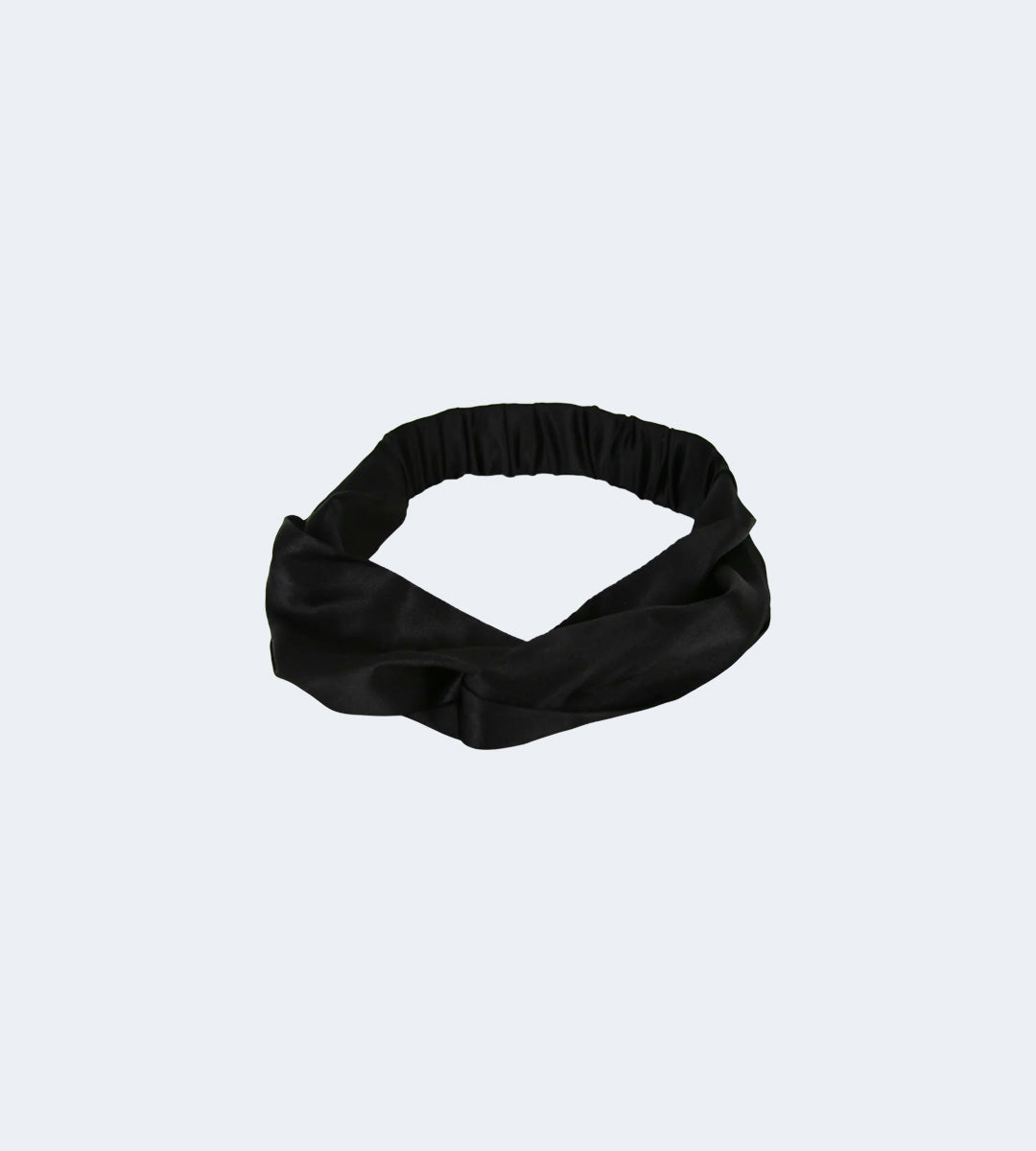 %100 İpek Saç Bandı Siyah Siyah + %100 İpek Saç Bandı Siyah Vizon Seti